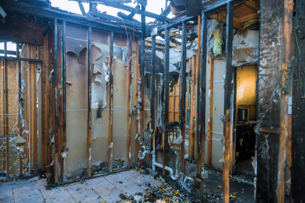 Professional Fire Board Up technician working in Wilson, PA